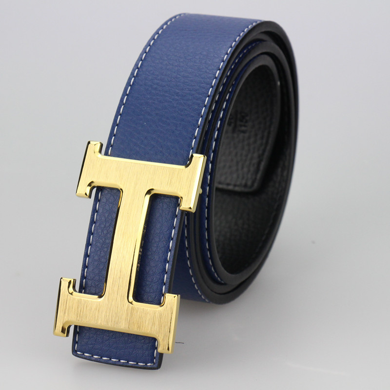 Blue + Gold Buckle