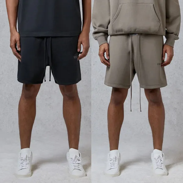 Fear of God Essentials Drawstring Shorts Beige Shorts - 2