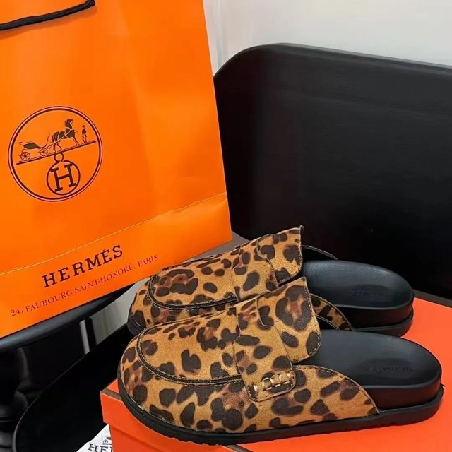 Hermès suede slippers: seller detail photo 5