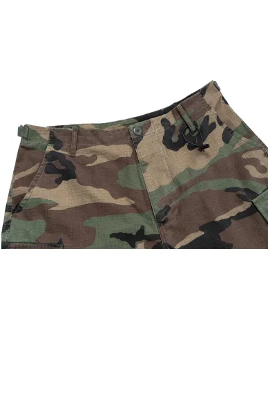 Design Camo Cargo Shorts Multicolor Shorts - 11