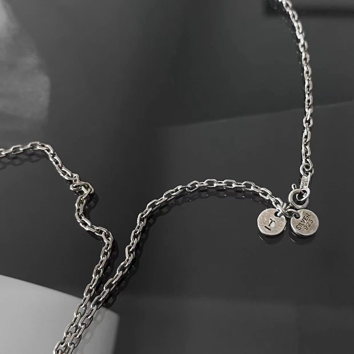 Design Multi-Cross Pendant Necklace Silver Jewelry - 3