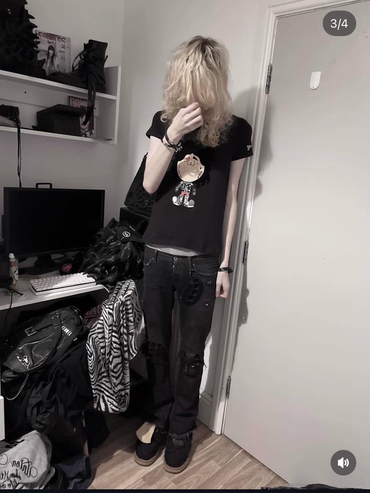 20471120 Nakagawa Masahiro KISS Band Hyoma Black T-Shirt