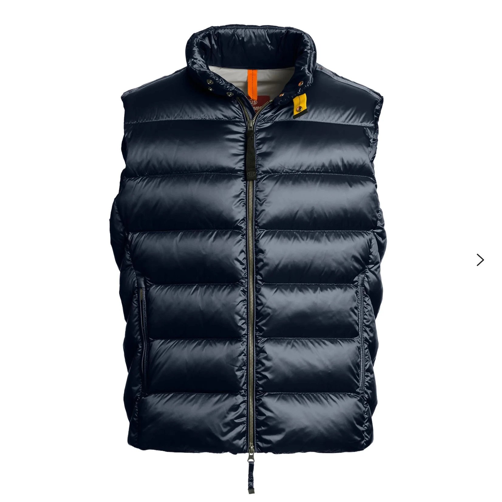 25 Winter New Trendy Stand up Collar Down Vest Men's Thickened Warm Windproof Sleeveless Tank Top Coat Black Pulling Chain