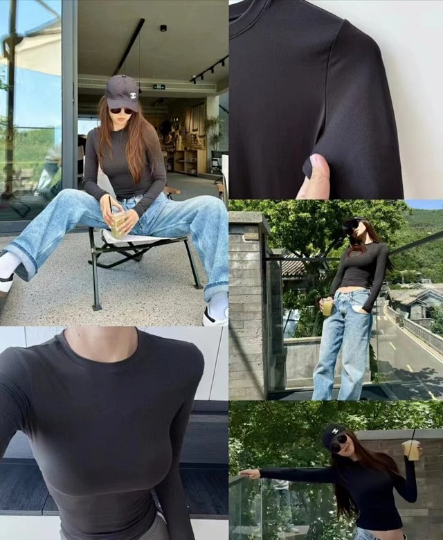 Skims long sleeve top: seller detail photo 12
