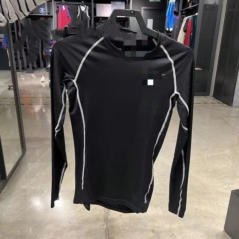 New Black Big Logo Long Sleeve