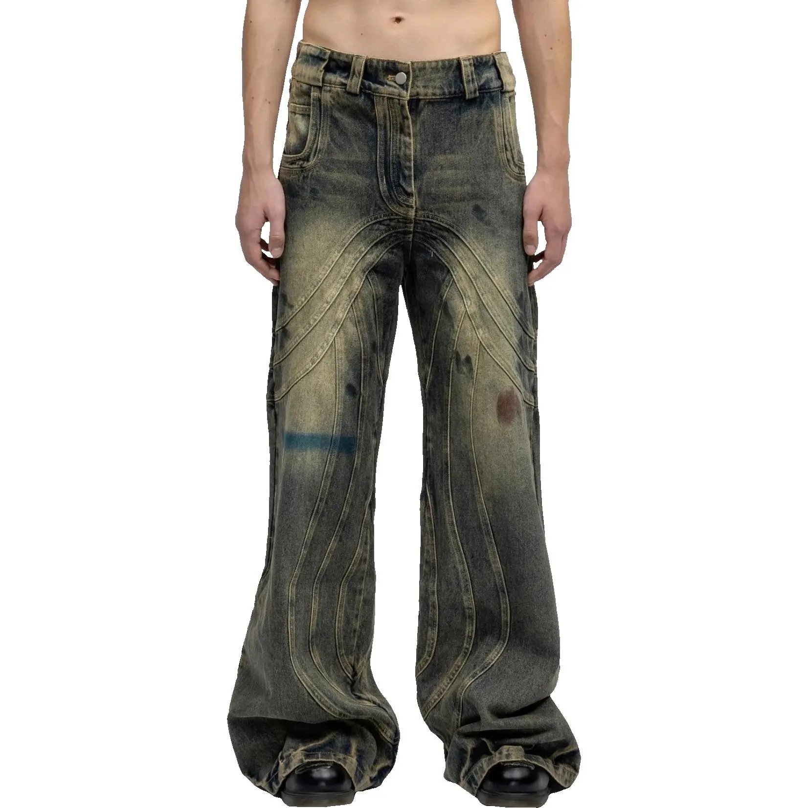No Faith Studios Wave denim blue