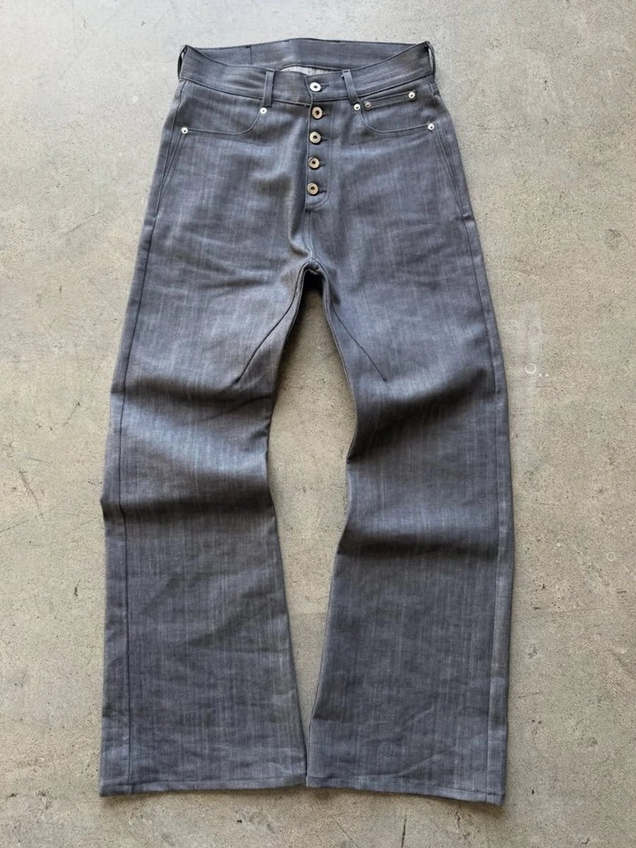 FROM THE STREET Jeans 5-Button Fly Vintage Washed Grey