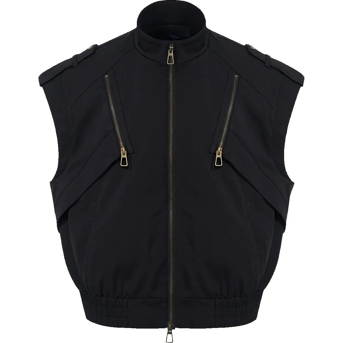 STARTEXCEEDEND Deconstruct design bomber jacket