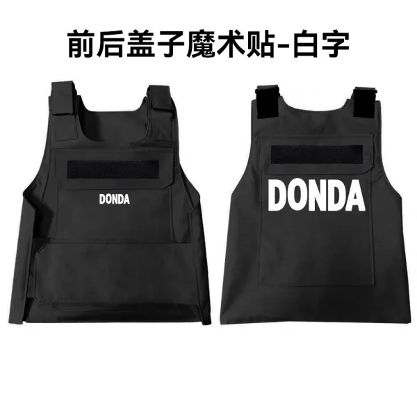 Design Donda Vest Top Black Vest Top - 1