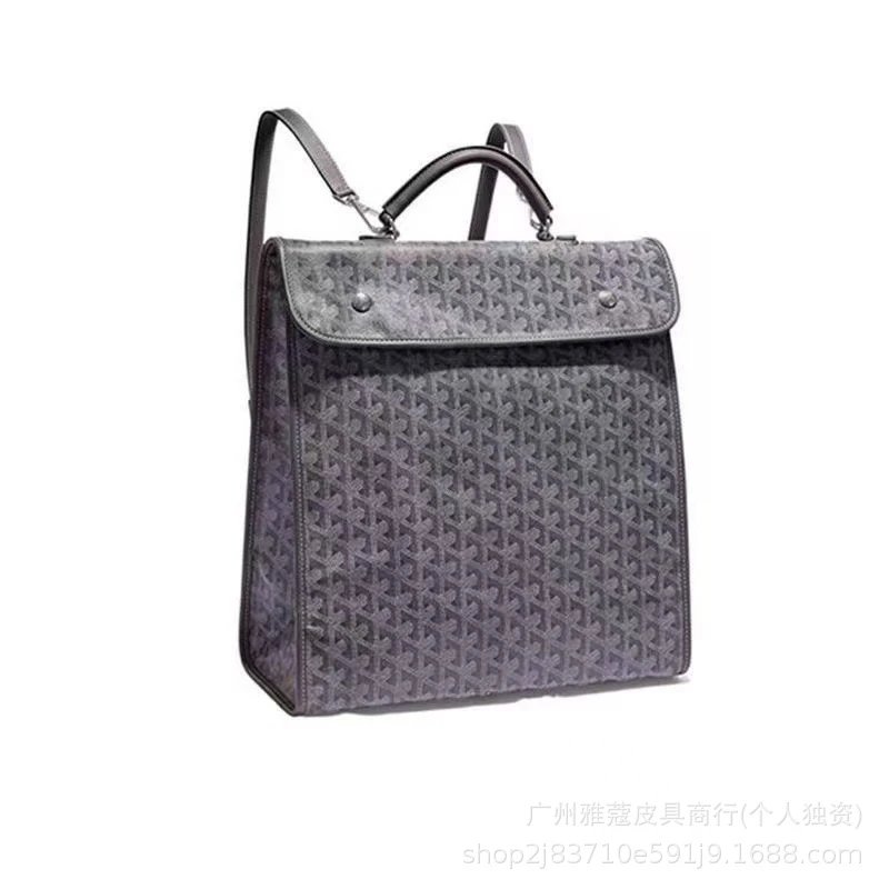 Goyard Saint Louis PM Blue Chevron Print Shoulder Bag - 2