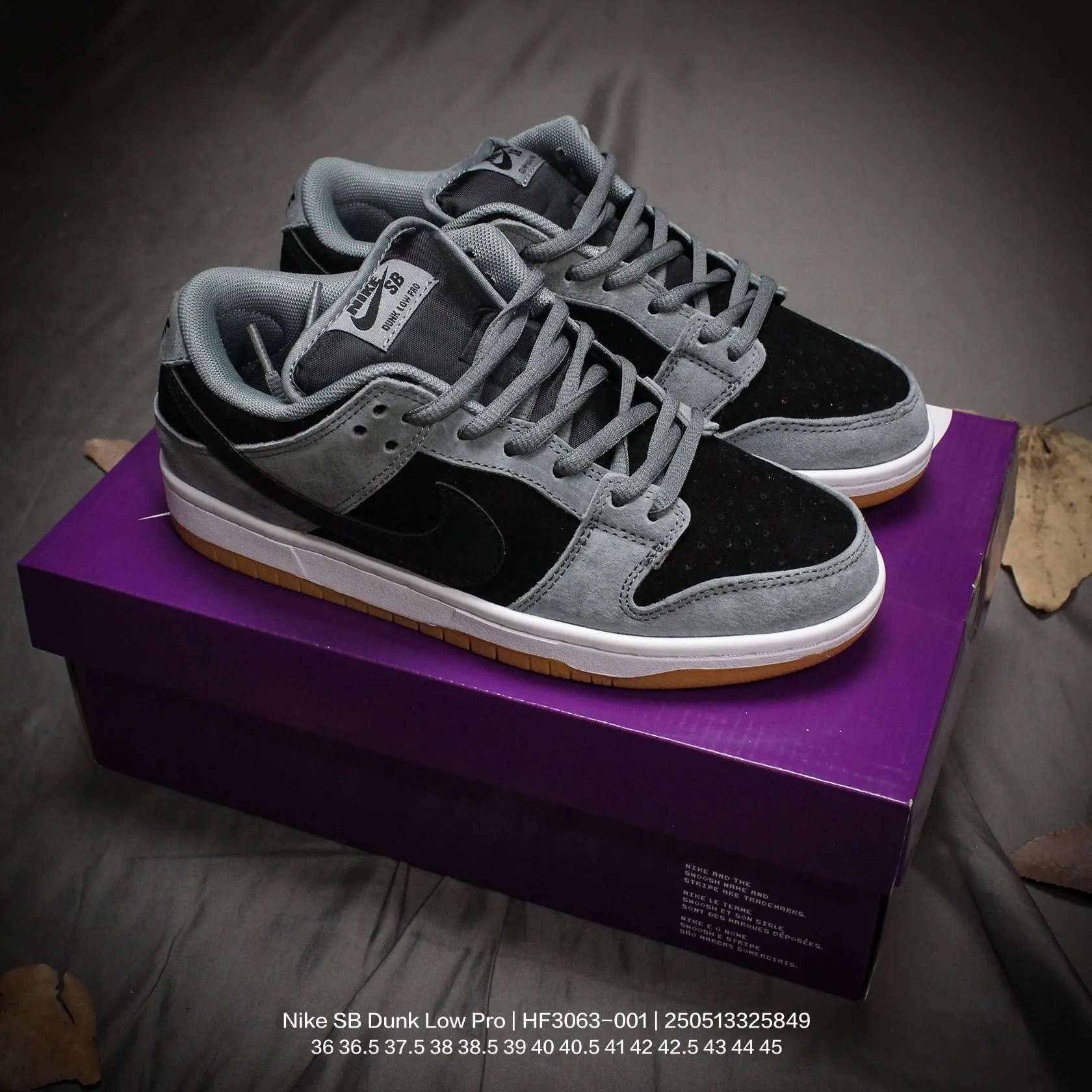 dunksb Gray Black