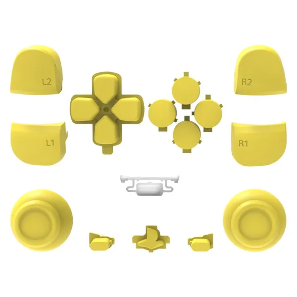 Design PlayStation Controller Replacement Parts White Electronics - 6