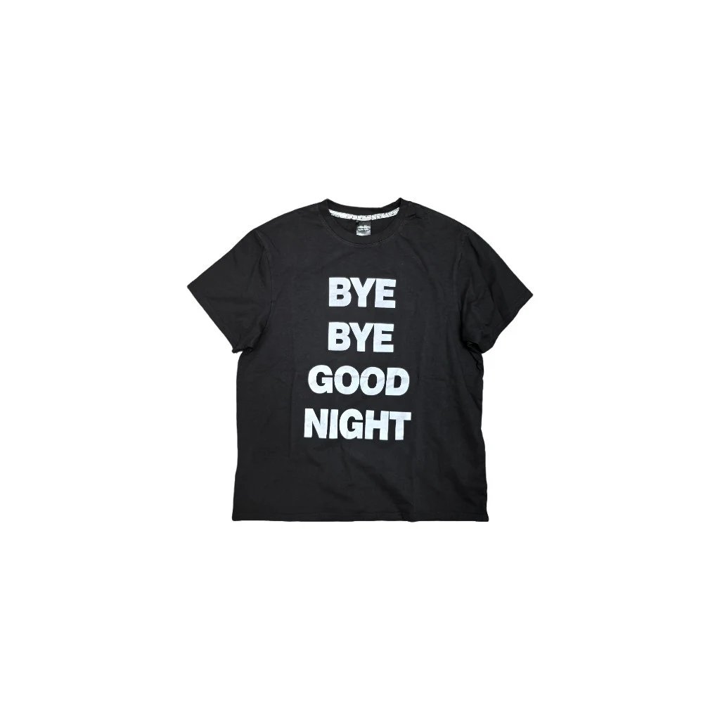 Number Nine "BYE BYE GOOD NIGHT" Shirt
