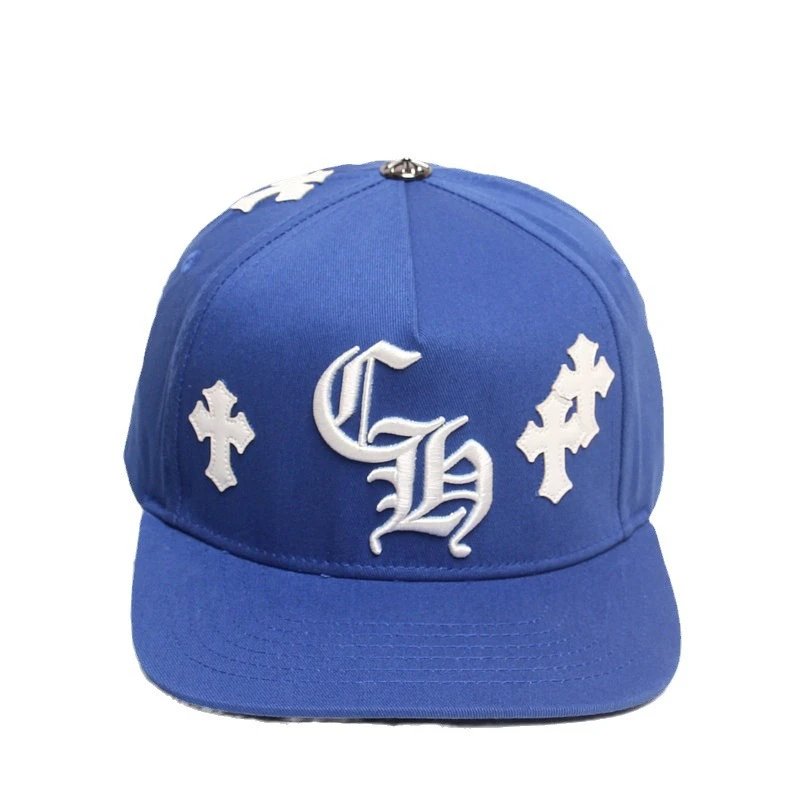 Chrome Hearts CH Cross Snapback Cap Green Baseball Cap - 6