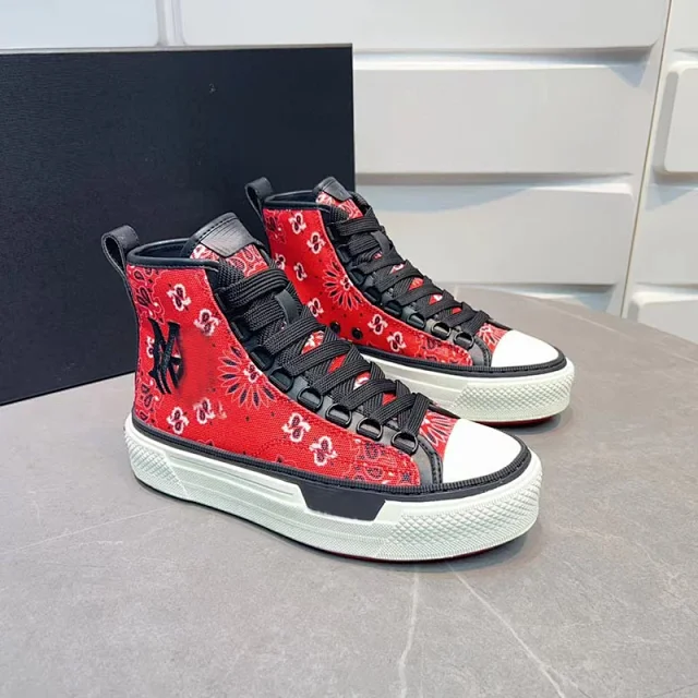 AMIRI Sneakers High-Top Canvas with Textured Rubber Sole product detail image 6