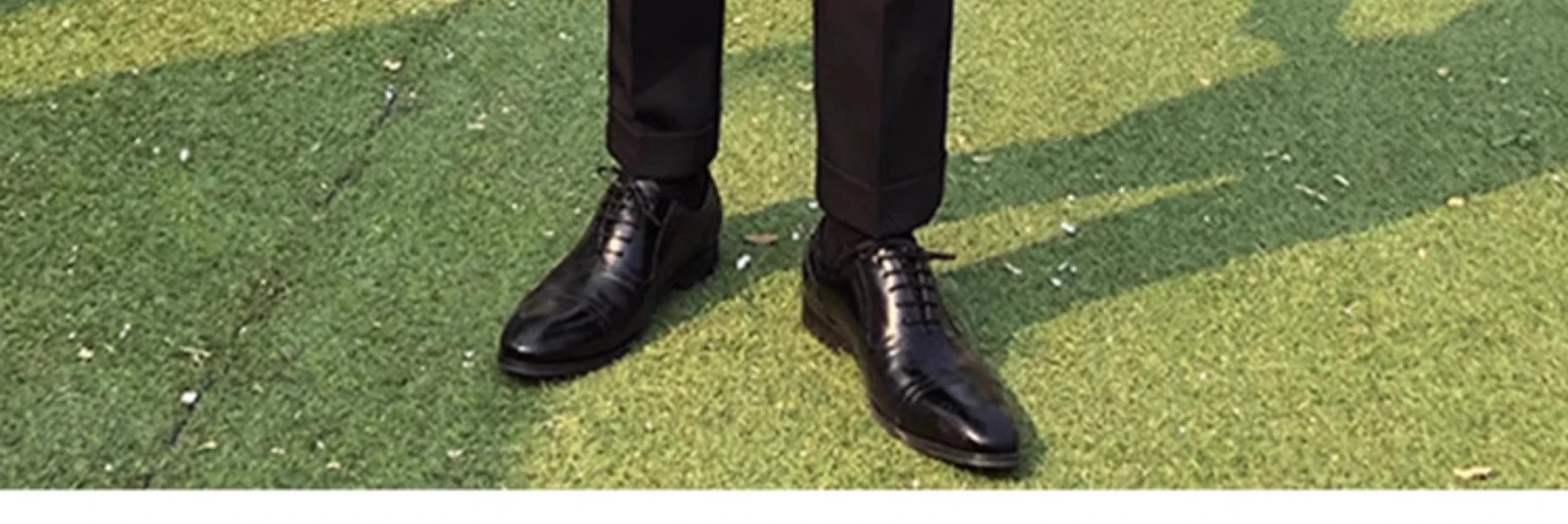 Design Lusan Tuxedo Pants Black Dress Pants - 2