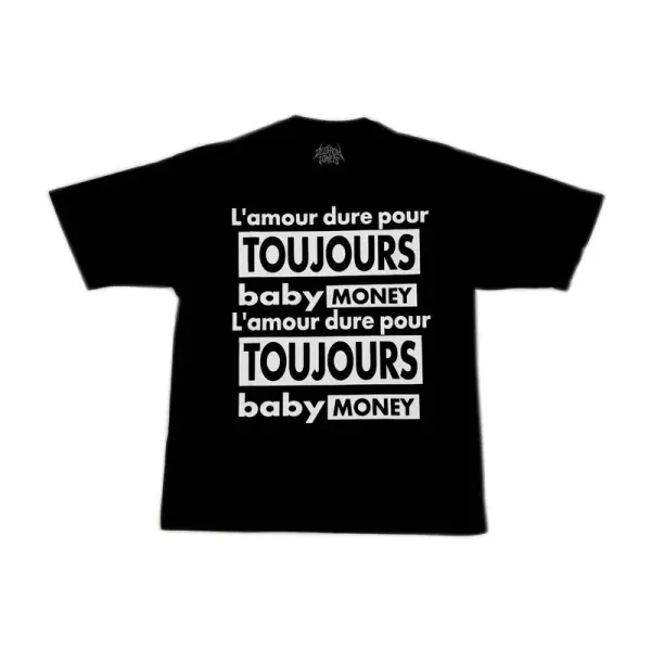 Design Bby$$$ Llf Ba T-Shirt Black - 3