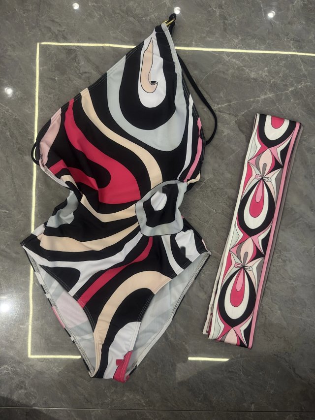 2026 PUCCI Striped bikini scarf swimwear sarong: seller detail photo 7