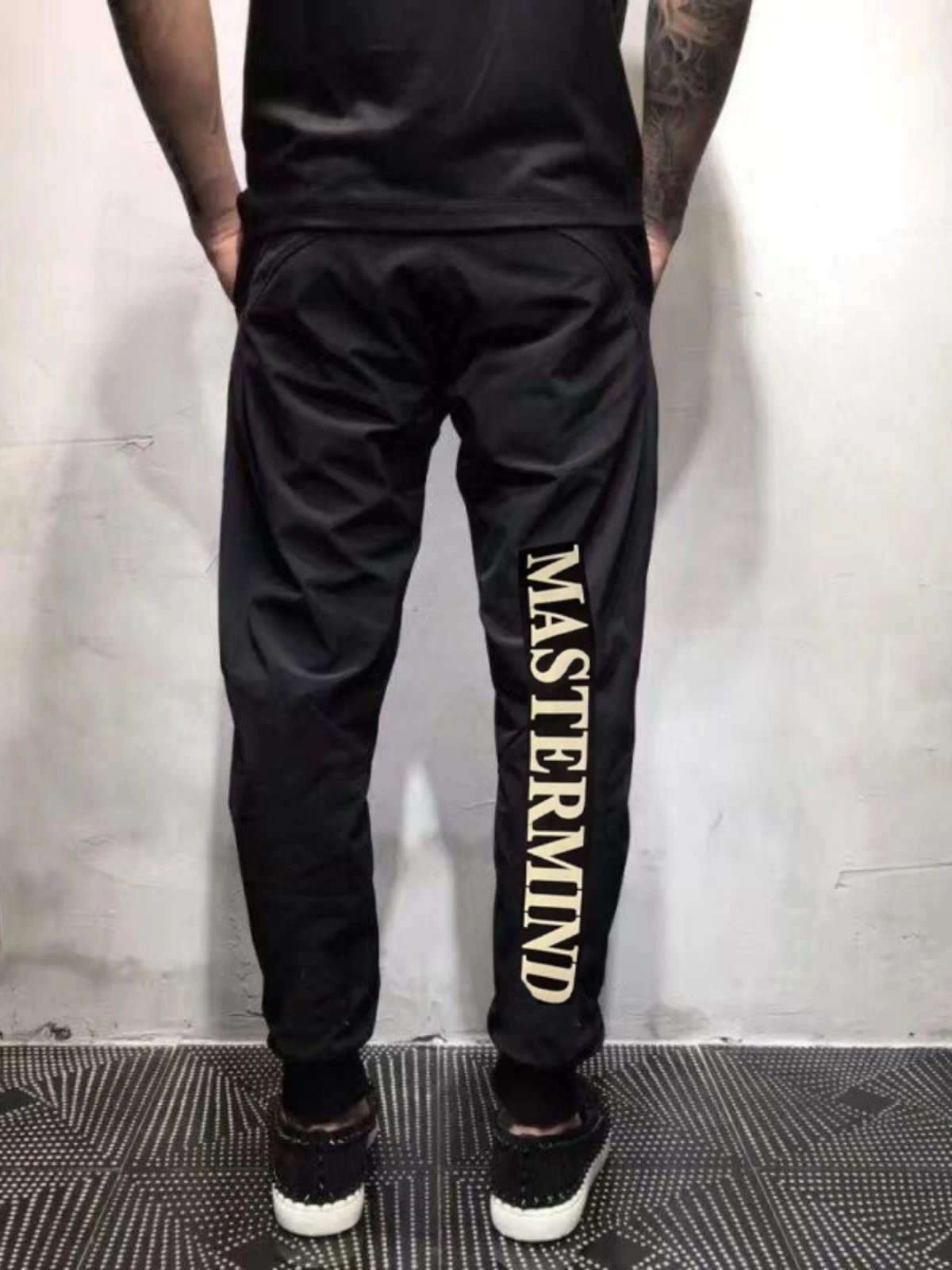 Philipp Plein Skull Embroidered Jogger Pants Black Sweatpants - 4
