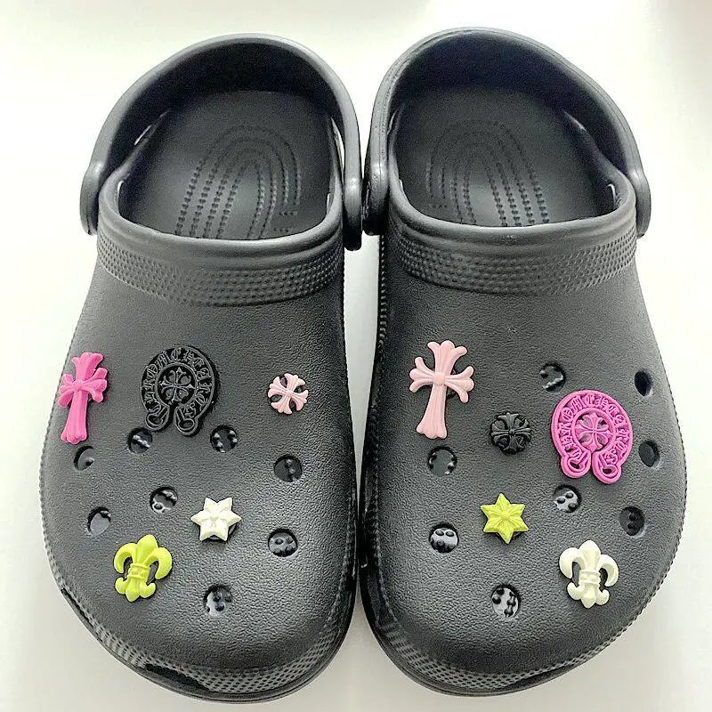 Chrome Hearts Crocs Jibbitz