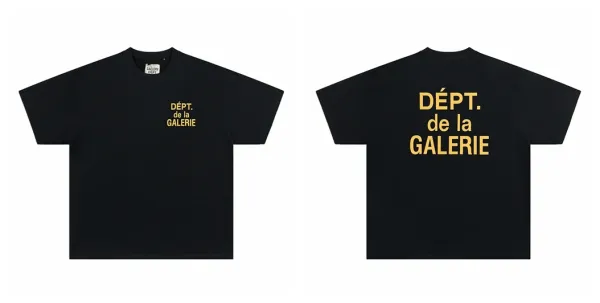 Gallery Dept. Dépt. de la Galerie Black T-Shirt - 1