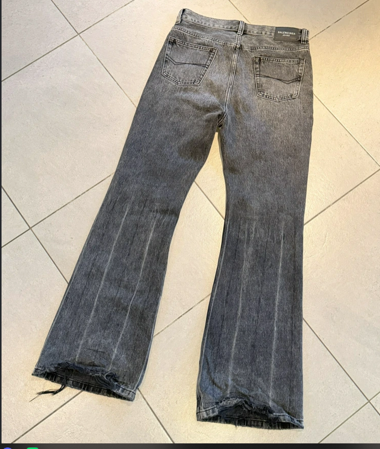 Balenciaga Jeans Flare Grey