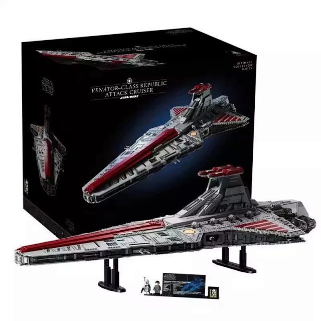 Compatible with LEGO-style building blocks: Star Wars Venator-class Cruiser: seller detail photo 1