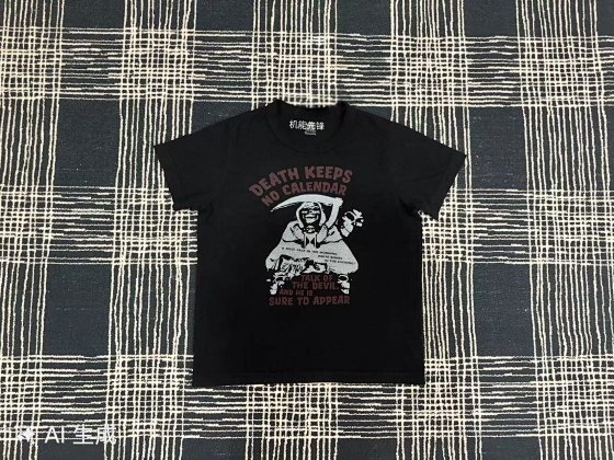 MADEBYSWAG: Autonomous Death Portrait Short Sleeve Tee