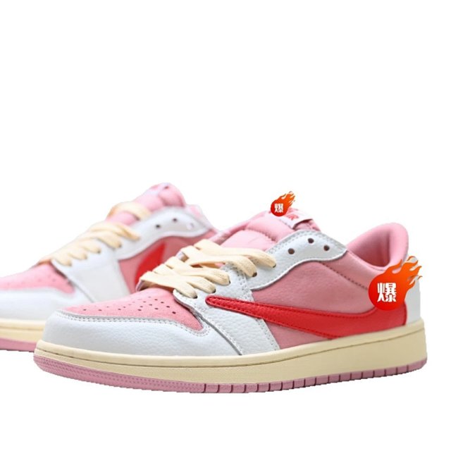 Nike Air Jordan 1 Low x Travis Scott “Shy Pink”: seller detail photo 1