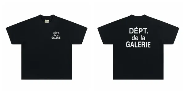 Gallery Dept. Dépt. de la Galerie Black T-Shirt - 1