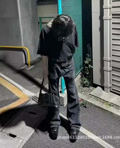 Black Balenciaga Flares