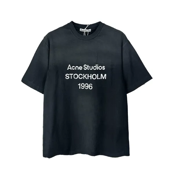 Acne Studios Stockholm 1996 Black T-Shirt - 1