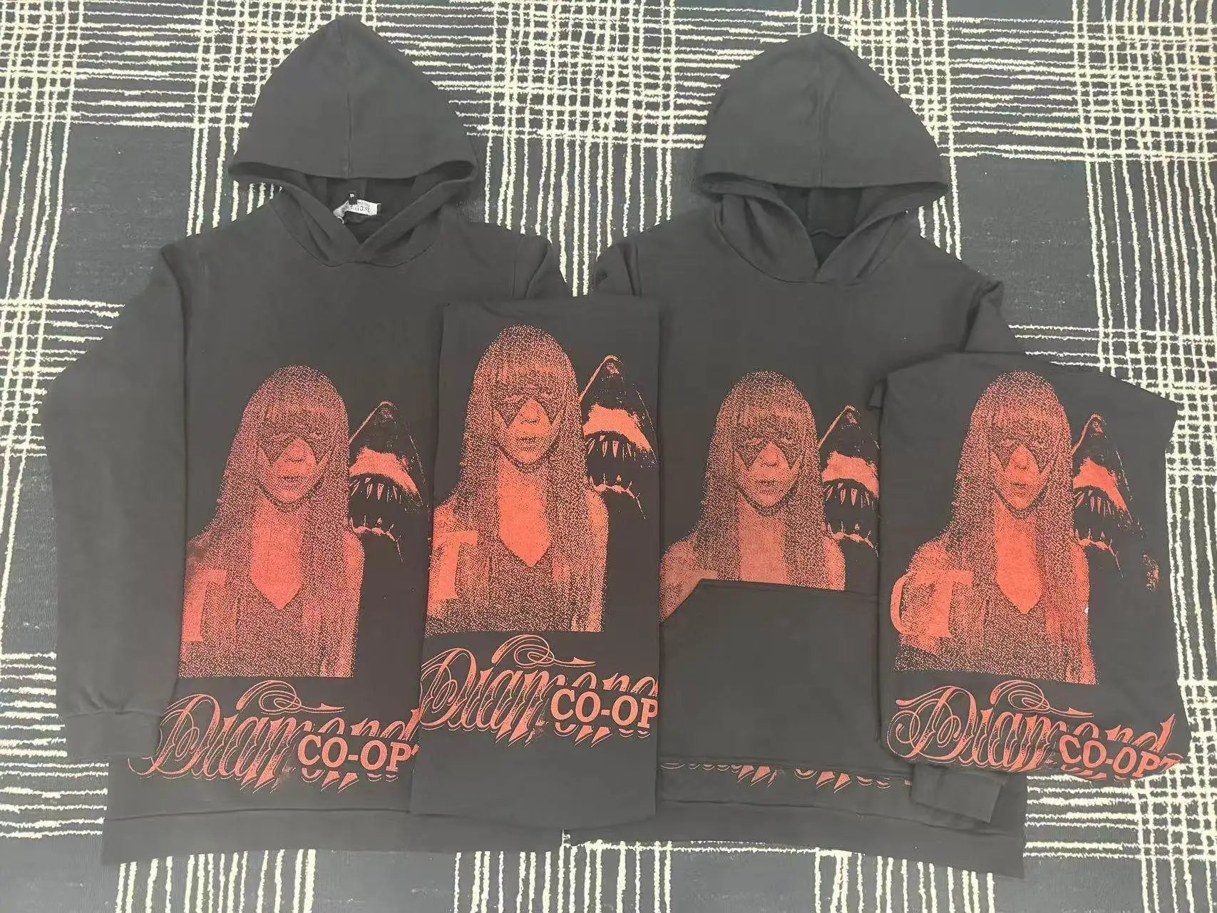 Raf Simons Red Penelope Hoodie