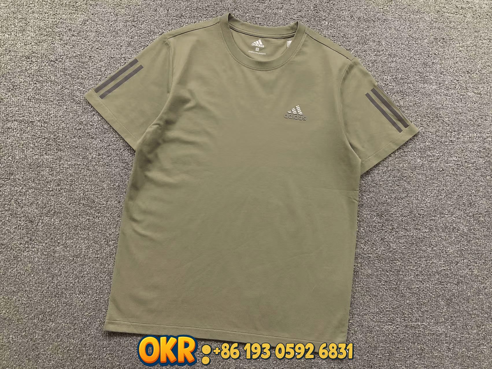 Adidas T-Shirts Short-Sleeve Crewneck T-Shirt — 20
