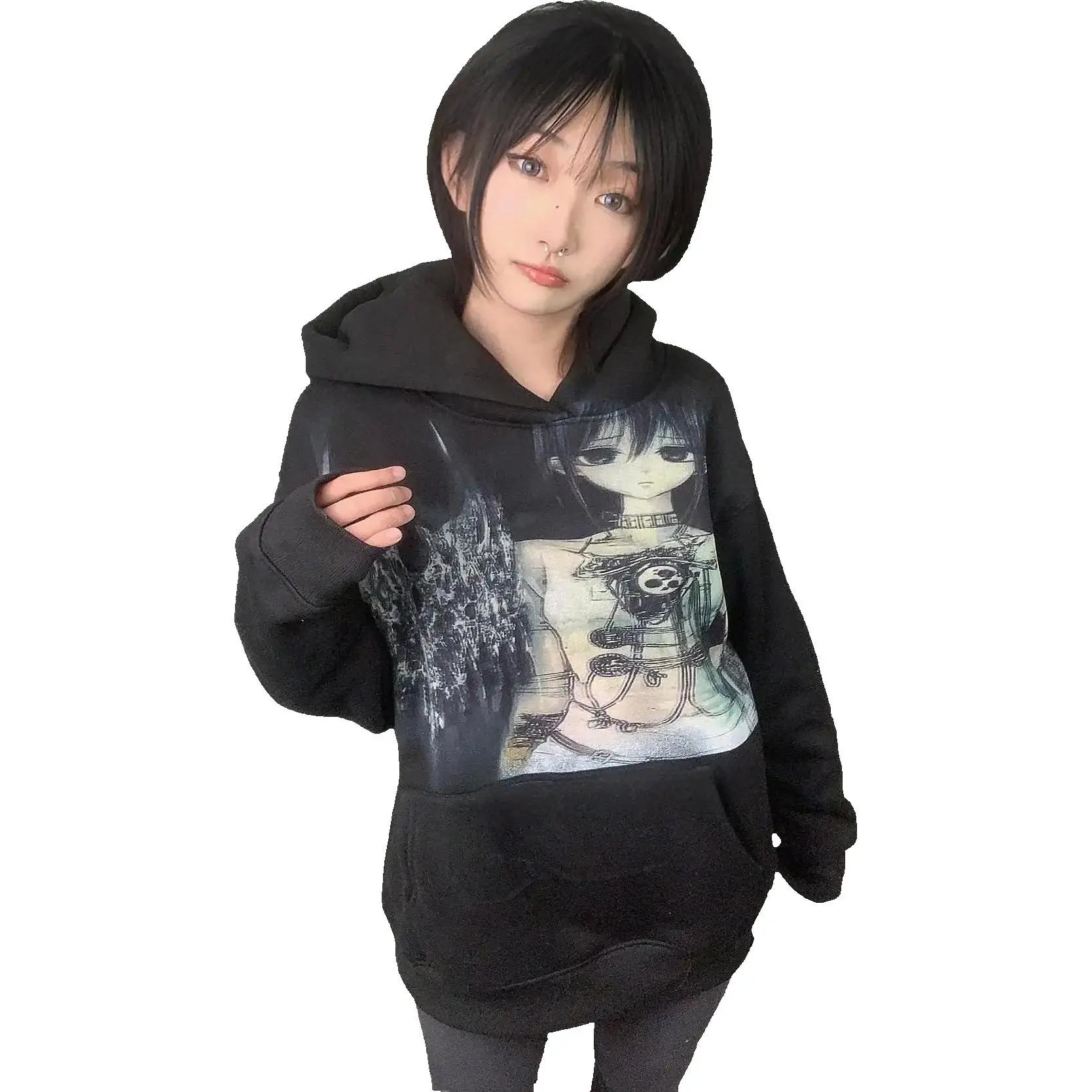 Webbar Heavy printed hoodie