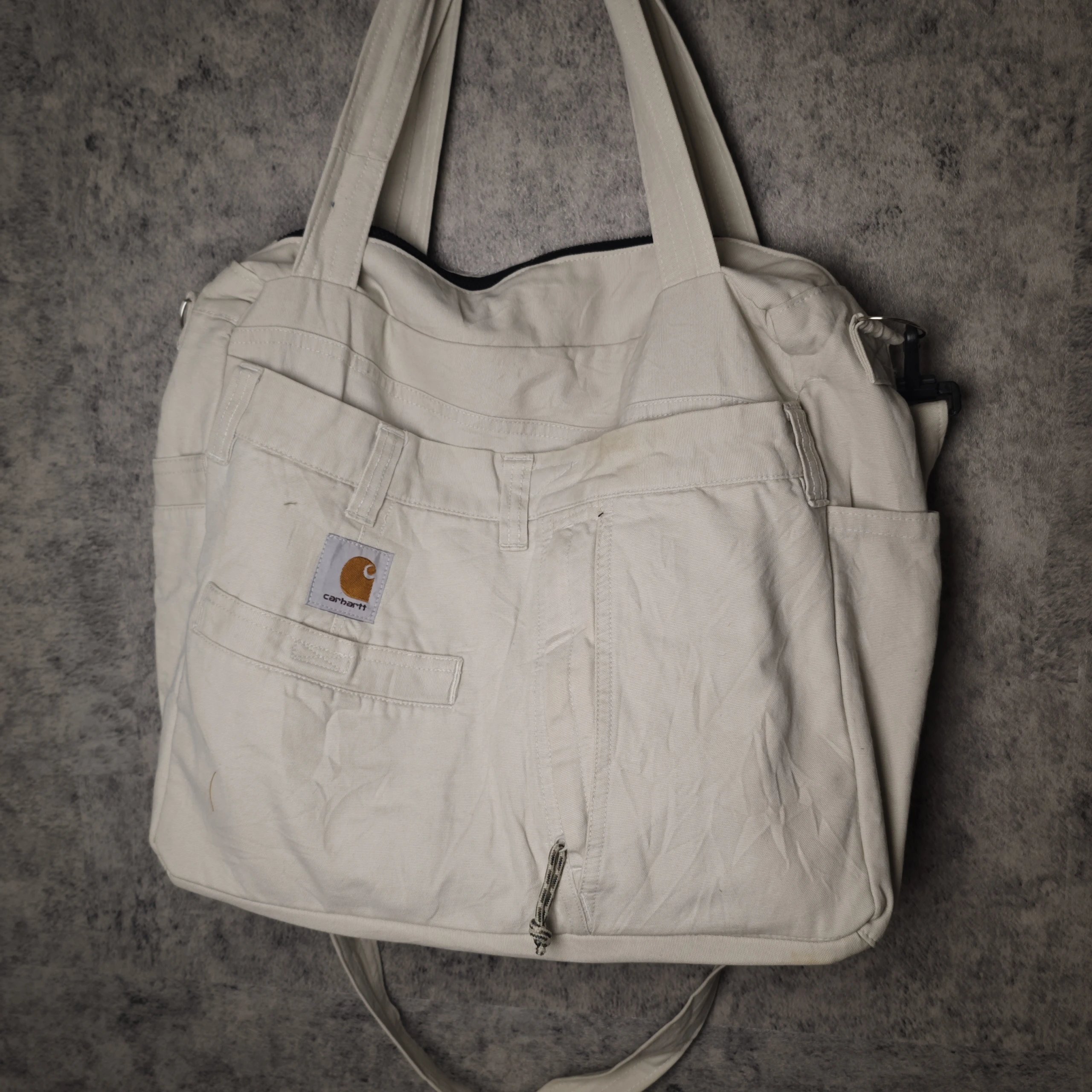 Carhartt Work In Progress Utility Tote Bag Beige