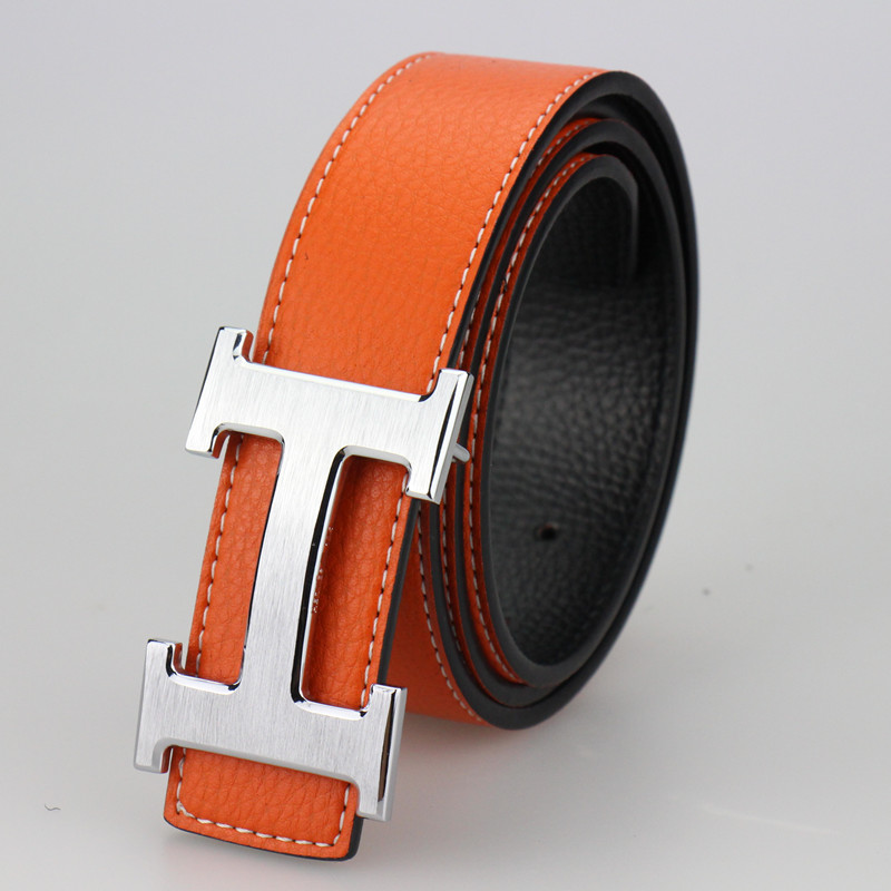 Orange + Silver Buckle