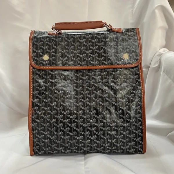 Goyard Saint Louis Green Canvas Messenger Bag Crossbody Bags - 3