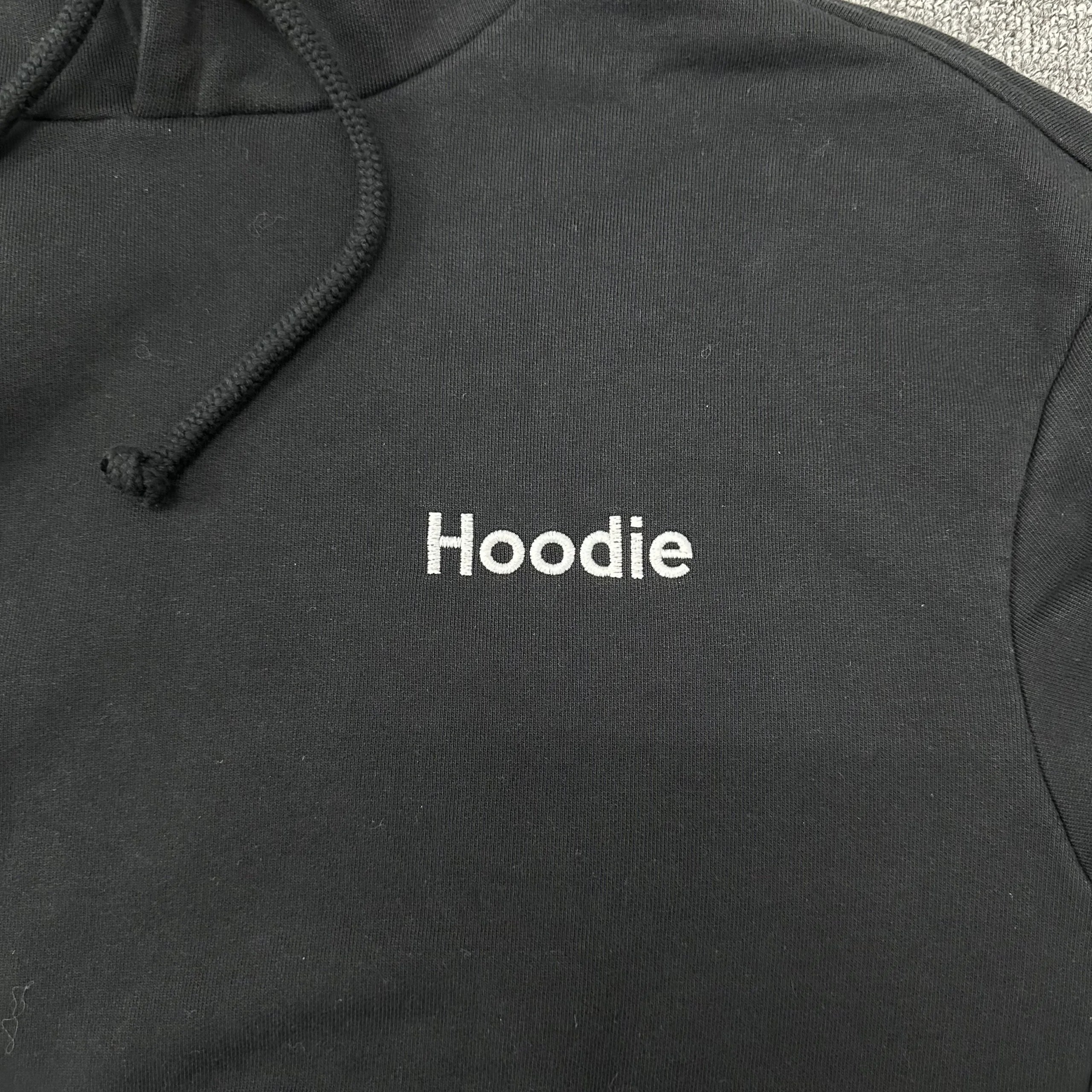 Vetements Definition Hooded Sweatshirt Black Hoodie - 12