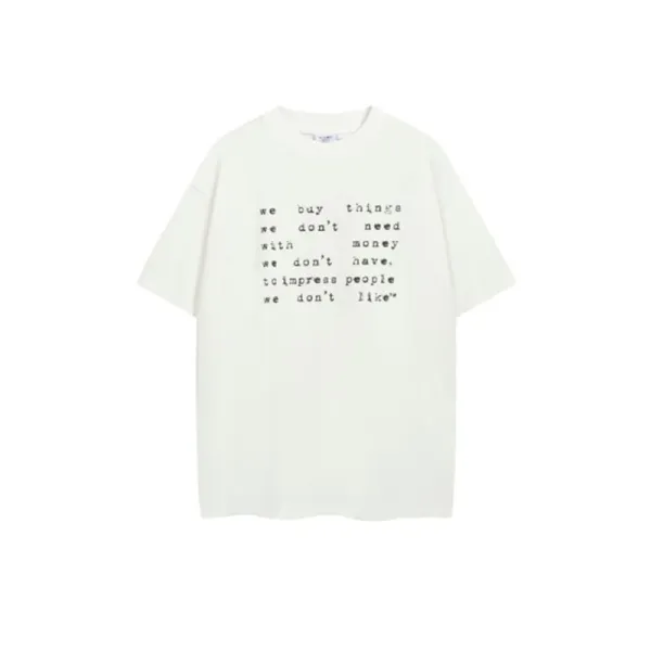 Design Statement Graphic T-Shirt Off-White - 1