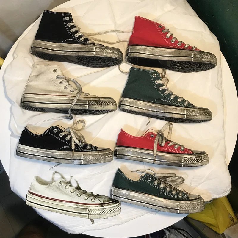 Distressed Converse