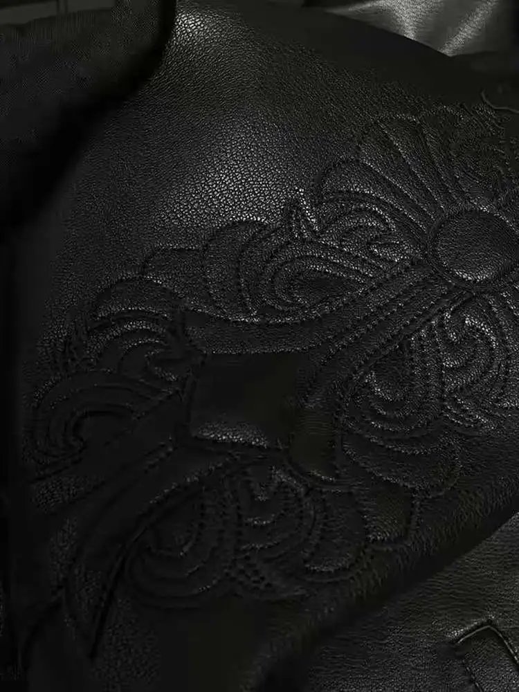 End Leather Jacket-Lined Wind-Resistant Comfortable · 5