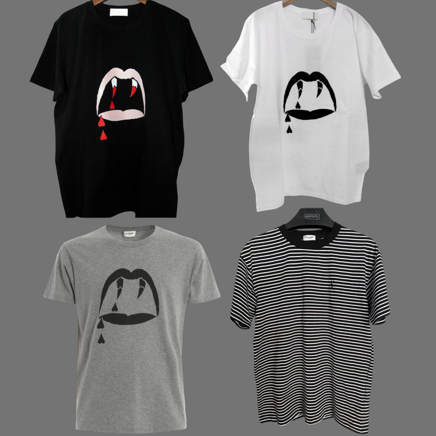 Early Dad SLP Style Short Sleeve T-shirt Collection High Street Luxury Fashion Casual Versatile Top Trendy Men and Women