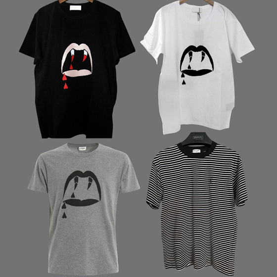 Early Dad SLP Style Short Sleeve T-shirt Collection High Street Luxury Fashion Casual Versatile Top Trendy Men and Women