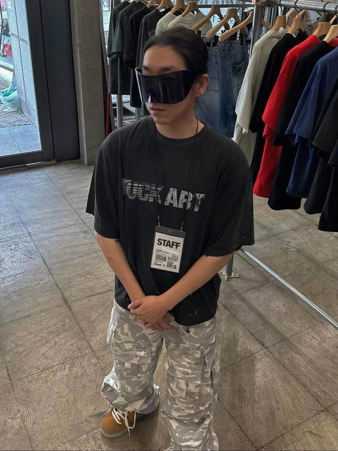 Design Fuck Art Staff Tee Black T-Shirt - 5