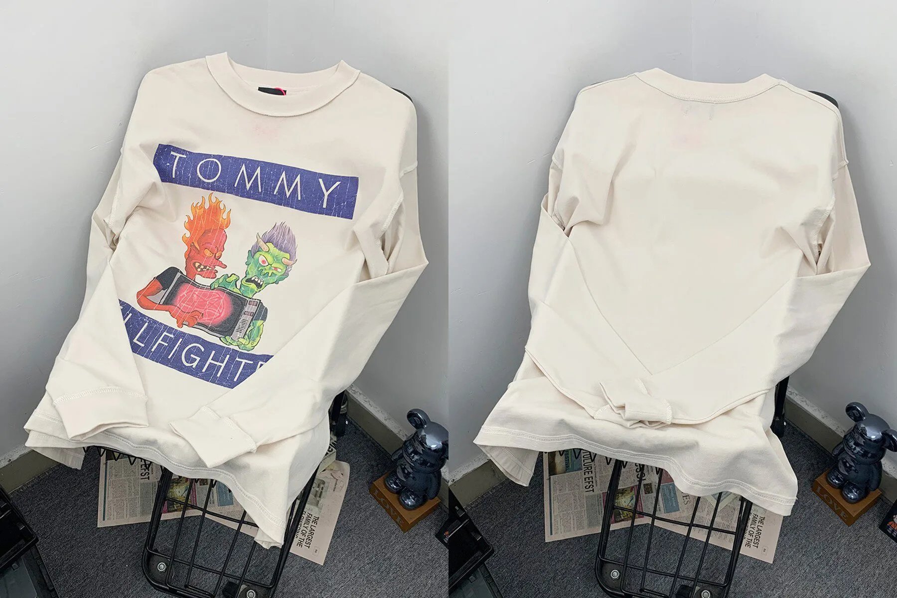 Cement White - Devil Pentagram Tommy