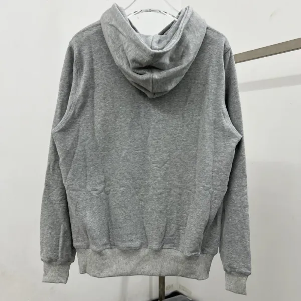 Design Oval Island Graphic Hoodie Gray - 2