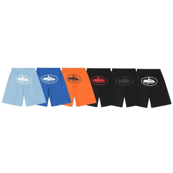 Design Rules The World Graphic Shorts Blue - 2