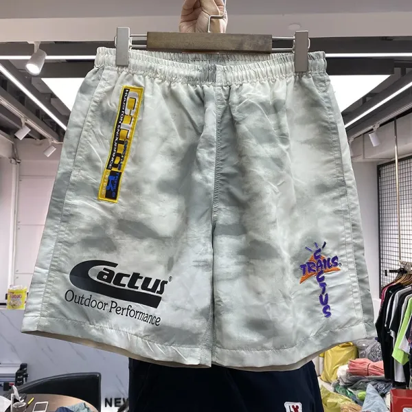 Cactus Jack Outdoor Performance Shorts Light Gray - 1