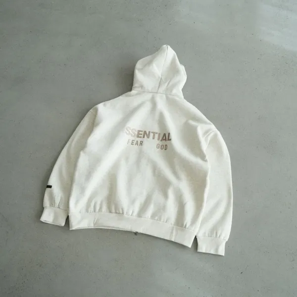 Fear of God Essentials SSential Hoodie Off-White - 1